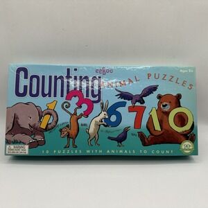 eeBoo 10 Animal Counting Puzzles. Recommended Age 3+ Complete